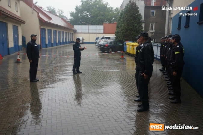 Zdjęcie w galerii na portalu naszwodzislaw.com: Śląska policja sprawdza rezerwy. Ćwiczenia mobilizacyjne EGIDA-17 wiadomości z regionu