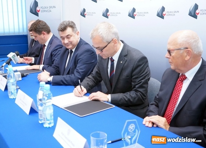 Zdjęcie w galerii na portalu naszwodzislaw.com: Współpraca PGG z Politechniką Śląską. Będą płatne praktyki dla studentów wiadomości z regionu