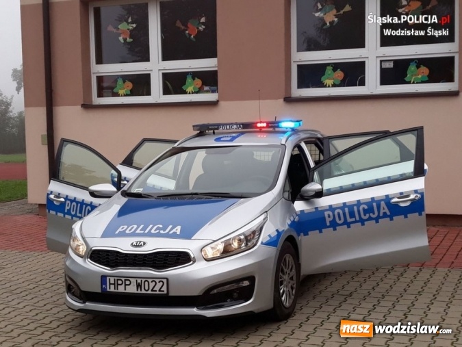 Zdjęcie w galerii na portalu naszwodzislaw.com: Wodzisławska drogówka edukuje przedszkolaków  wiadomości z regionu