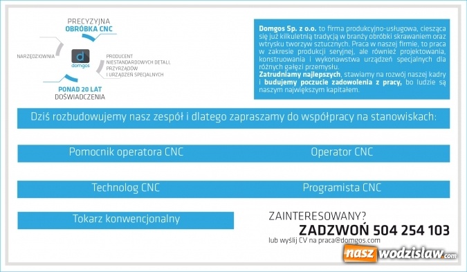 Zdjęcie w galerii na portalu naszwodzislaw.com: Wystartuj ze swoim CV zanim zrobią to inni! Sprawdź najciekawsze oferty pracy w regionie wiadomości z regionu