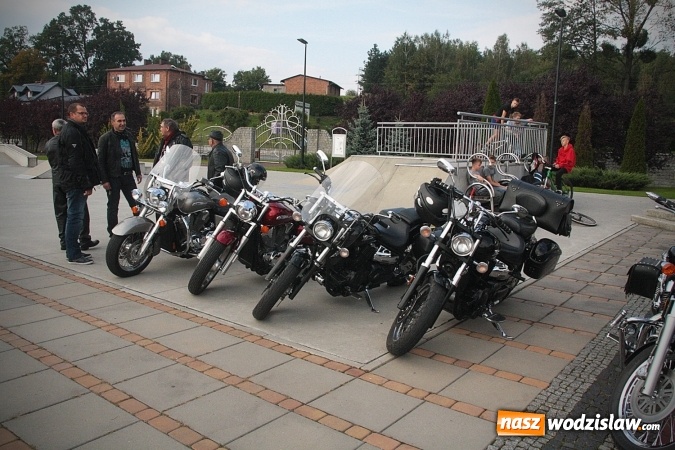 Zdjęcie w galerii na portalu naszwodzislaw.com: Ponad 200 jednośladów zjechało do Marklowic  wiadomości z regionu