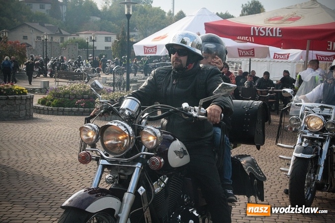 Zdjęcie w galerii na portalu naszwodzislaw.com: Ponad 200 jednośladów zjechało do Marklowic  wiadomości z regionu