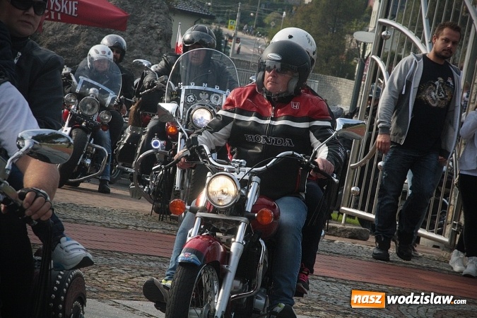 Zdjęcie w galerii na portalu naszwodzislaw.com: Ponad 200 jednośladów zjechało do Marklowic  wiadomości z regionu