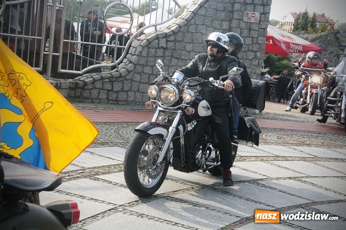 Zdjęcie w galerii na portalu naszwodzislaw.com: Ponad 200 jednośladów zjechało do Marklowic  wiadomości z regionu