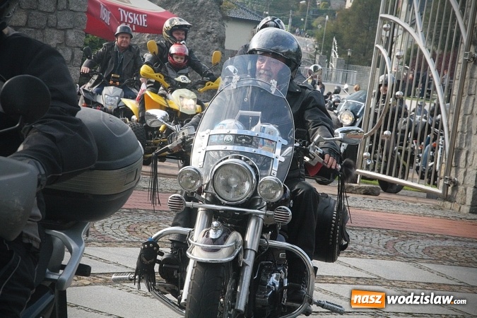 Zdjęcie w galerii na portalu naszwodzislaw.com: Ponad 200 jednośladów zjechało do Marklowic  wiadomości z regionu