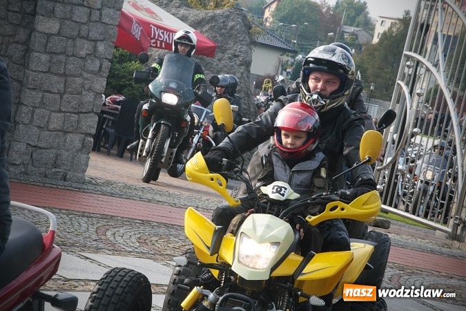 Zdjęcie w galerii na portalu naszwodzislaw.com: Ponad 200 jednośladów zjechało do Marklowic  wiadomości z regionu