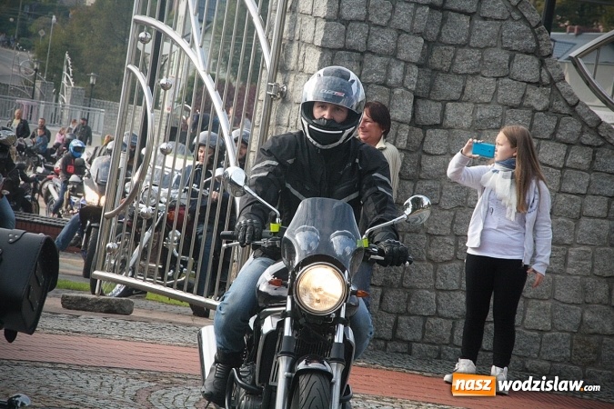 Zdjęcie w galerii na portalu naszwodzislaw.com: Ponad 200 jednośladów zjechało do Marklowic  wiadomości z regionu