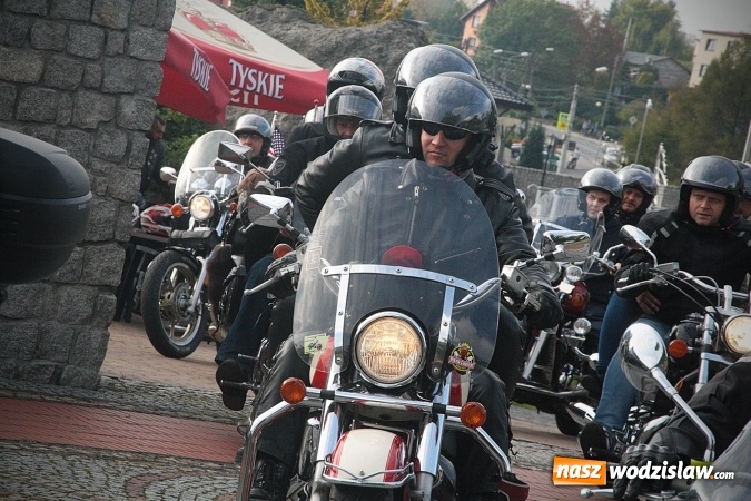 Zdjęcie w galerii na portalu naszwodzislaw.com: Ponad 200 jednośladów zjechało do Marklowic  wiadomości z regionu