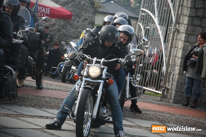 Zdjęcie w galerii na portalu naszwodzislaw.com: Ponad 200 jednośladów zjechało do Marklowic  wiadomości z regionu