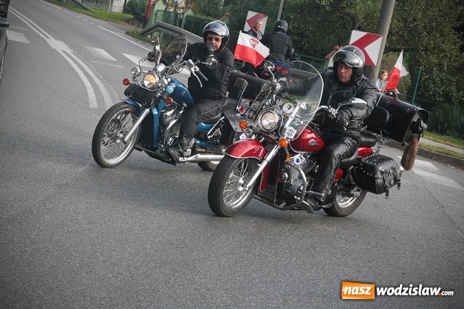 Zdjęcie w galerii na portalu naszwodzislaw.com: Ponad 200 jednośladów zjechało do Marklowic  wiadomości z regionu