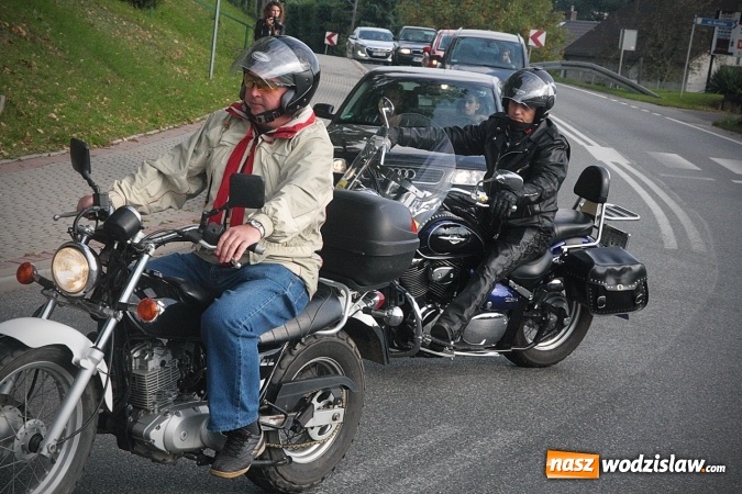 Zdjęcie w galerii na portalu naszwodzislaw.com: Ponad 200 jednośladów zjechało do Marklowic  wiadomości z regionu