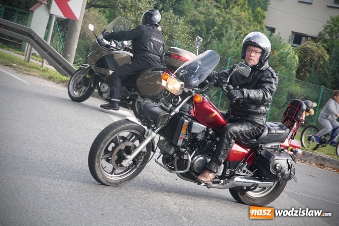 Zdjęcie w galerii na portalu naszwodzislaw.com: Ponad 200 jednośladów zjechało do Marklowic  wiadomości z regionu