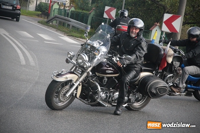 Zdjęcie w galerii na portalu naszwodzislaw.com: Ponad 200 jednośladów zjechało do Marklowic  wiadomości z regionu