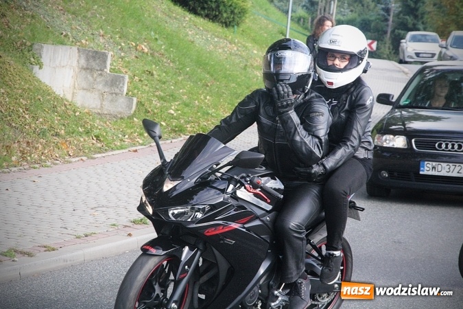 Zdjęcie w galerii na portalu naszwodzislaw.com: Ponad 200 jednośladów zjechało do Marklowic  wiadomości z regionu