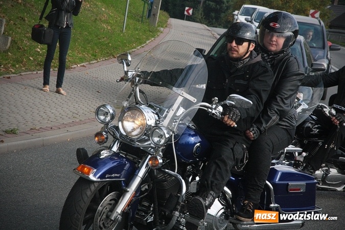 Zdjęcie w galerii na portalu naszwodzislaw.com: Ponad 200 jednośladów zjechało do Marklowic  wiadomości z regionu