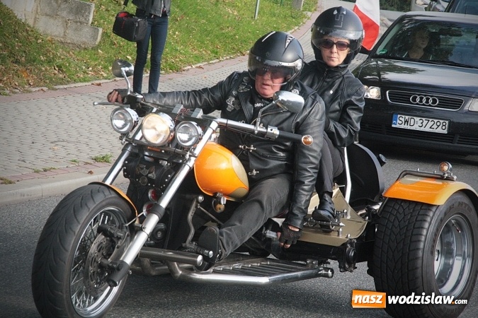 Zdjęcie w galerii na portalu naszwodzislaw.com: Ponad 200 jednośladów zjechało do Marklowic  wiadomości z regionu