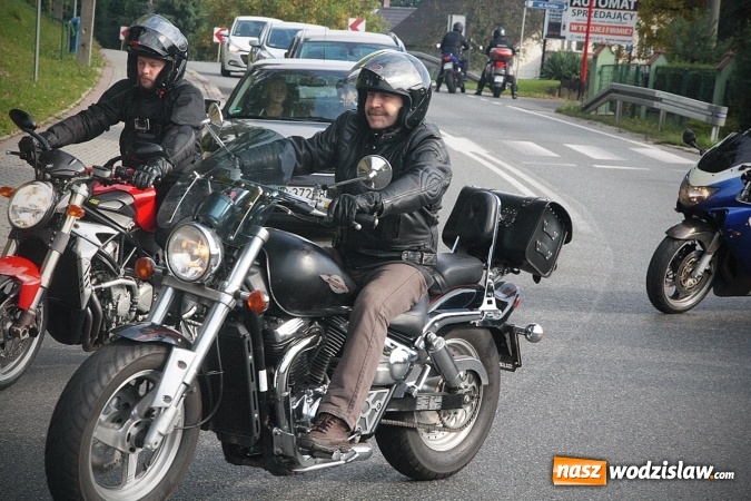 Zdjęcie w galerii na portalu naszwodzislaw.com: Ponad 200 jednośladów zjechało do Marklowic  wiadomości z regionu