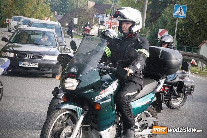 Zdjęcie w galerii na portalu naszwodzislaw.com: Ponad 200 jednośladów zjechało do Marklowic  wiadomości z regionu