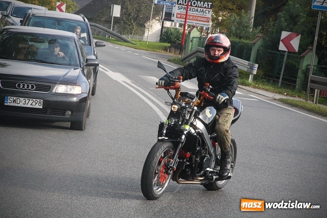 Zdjęcie w galerii na portalu naszwodzislaw.com: Ponad 200 jednośladów zjechało do Marklowic  wiadomości z regionu