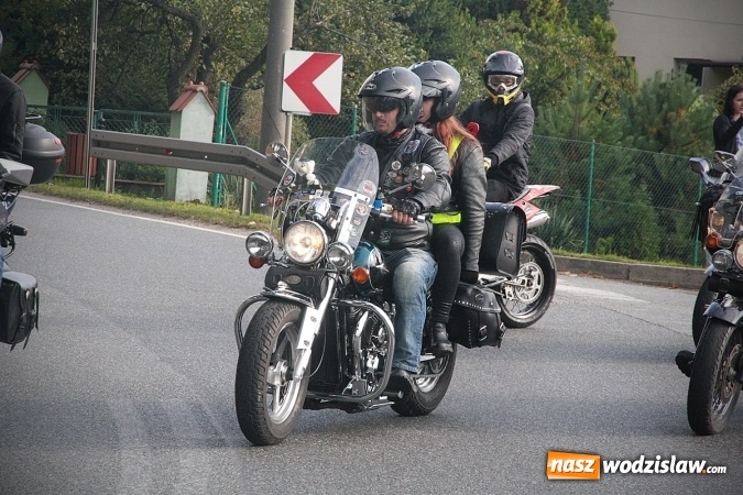 Zdjęcie w galerii na portalu naszwodzislaw.com: Ponad 200 jednośladów zjechało do Marklowic  wiadomości z regionu