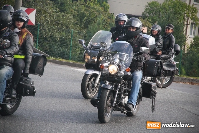 Zdjęcie w galerii na portalu naszwodzislaw.com: Ponad 200 jednośladów zjechało do Marklowic  wiadomości z regionu