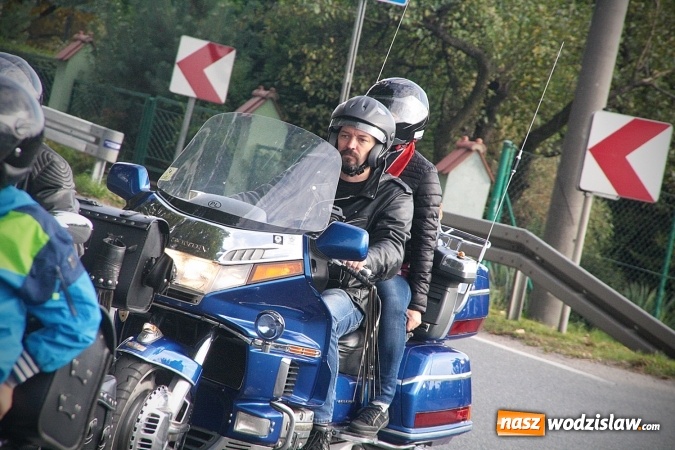 Zdjęcie w galerii na portalu naszwodzislaw.com: Ponad 200 jednośladów zjechało do Marklowic  wiadomości z regionu