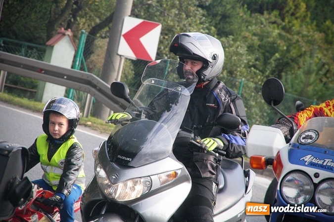 Zdjęcie w galerii na portalu naszwodzislaw.com: Ponad 200 jednośladów zjechało do Marklowic  wiadomości z regionu