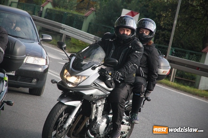 Zdjęcie w galerii na portalu naszwodzislaw.com: Ponad 200 jednośladów zjechało do Marklowic  wiadomości z regionu