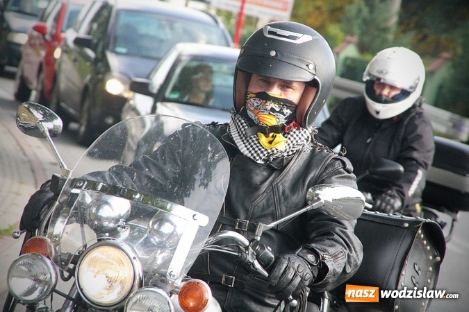 Zdjęcie w galerii na portalu naszwodzislaw.com: Ponad 200 jednośladów zjechało do Marklowic  wiadomości z regionu