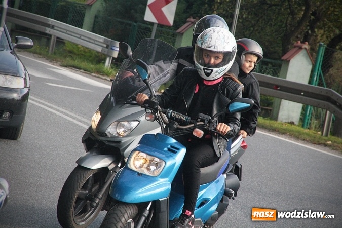 Zdjęcie w galerii na portalu naszwodzislaw.com: Ponad 200 jednośladów zjechało do Marklowic  wiadomości z regionu