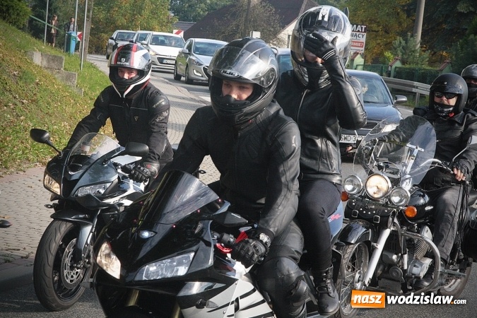 Zdjęcie w galerii na portalu naszwodzislaw.com: Ponad 200 jednośladów zjechało do Marklowic  wiadomości z regionu