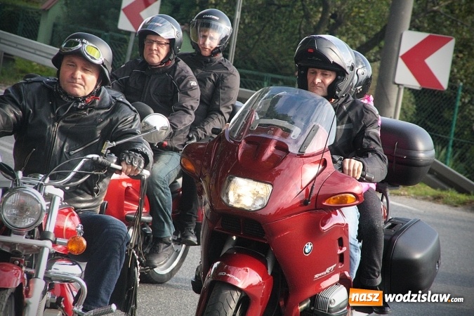 Zdjęcie w galerii na portalu naszwodzislaw.com: Ponad 200 jednośladów zjechało do Marklowic  wiadomości z regionu