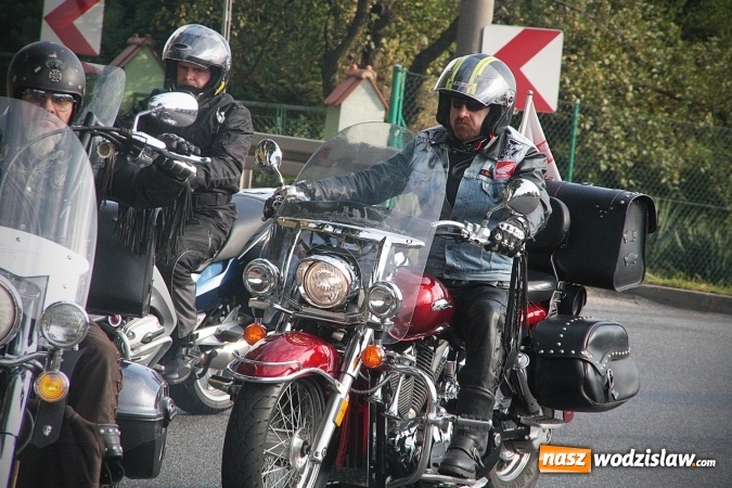 Zdjęcie w galerii na portalu naszwodzislaw.com: Ponad 200 jednośladów zjechało do Marklowic  wiadomości z regionu