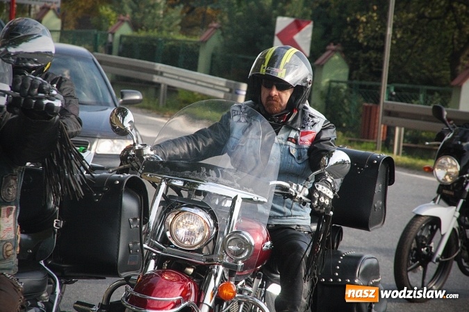 Zdjęcie w galerii na portalu naszwodzislaw.com: Ponad 200 jednośladów zjechało do Marklowic  wiadomości z regionu