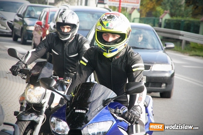 Zdjęcie w galerii na portalu naszwodzislaw.com: Ponad 200 jednośladów zjechało do Marklowic  wiadomości z regionu