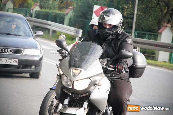 Zdjęcie w galerii na portalu naszwodzislaw.com: Ponad 200 jednośladów zjechało do Marklowic  wiadomości z regionu