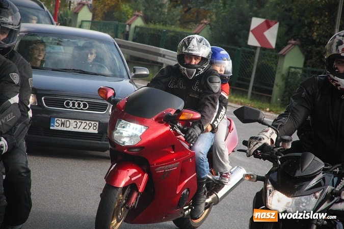 Zdjęcie w galerii na portalu naszwodzislaw.com: Ponad 200 jednośladów zjechało do Marklowic  wiadomości z regionu