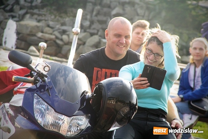 Zdjęcie w galerii na portalu naszwodzislaw.com: Ponad 200 jednośladów zjechało do Marklowic  wiadomości z regionu