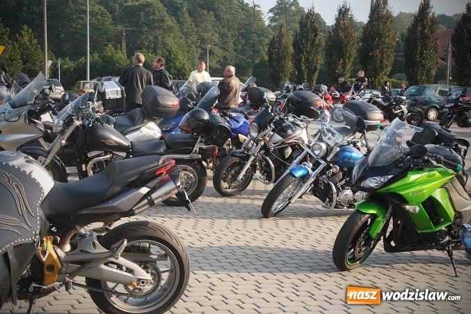 Zdjęcie w galerii na portalu naszwodzislaw.com: Ponad 200 jednośladów zjechało do Marklowic  wiadomości z regionu
