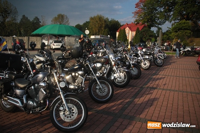 Zdjęcie w galerii na portalu naszwodzislaw.com: Ponad 200 jednośladów zjechało do Marklowic  wiadomości z regionu