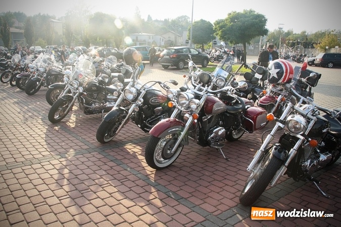 Zdjęcie w galerii na portalu naszwodzislaw.com: Ponad 200 jednośladów zjechało do Marklowic  wiadomości z regionu