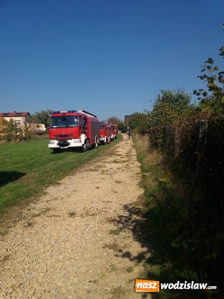 Zdjęcie w galerii na portalu naszwodzislaw.com: Wypadek na budowie. Mężczyzna został przysypany ziemią. Lądował śmigłowiec LPR  wiadomości z regionu