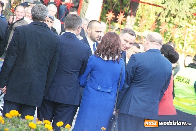 Zdjęcie w galerii na portalu naszwodzislaw.com: Prezydent Andrzej Duda odwiedził Wodzisław Śląski. FOTORELACJA  wiadomości z regionu