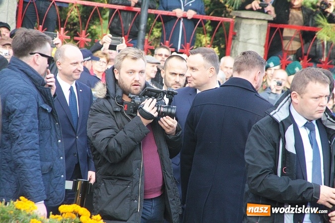 Zdjęcie w galerii na portalu naszwodzislaw.com: Prezydent Andrzej Duda odwiedził Wodzisław Śląski. FOTORELACJA  wiadomości z regionu