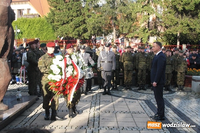 Zdjęcie w galerii na portalu naszwodzislaw.com: Prezydent Andrzej Duda odwiedził Wodzisław Śląski. FOTORELACJA  wiadomości z regionu
