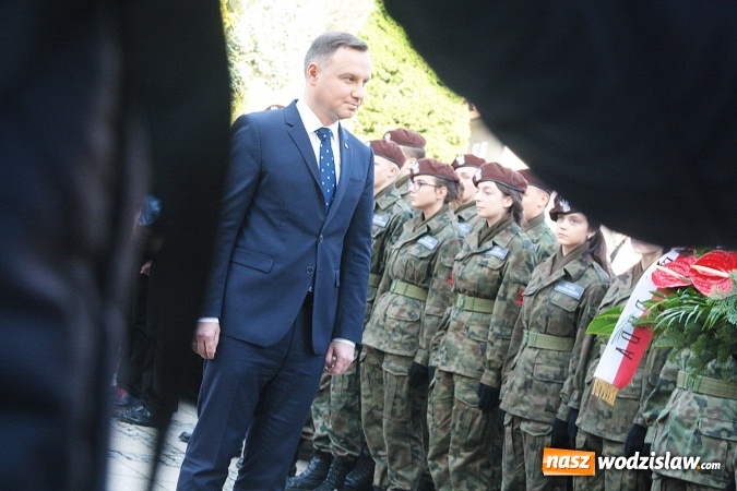Zdjęcie w galerii na portalu naszwodzislaw.com: Prezydent Andrzej Duda odwiedził Wodzisław Śląski. FOTORELACJA  wiadomości z regionu