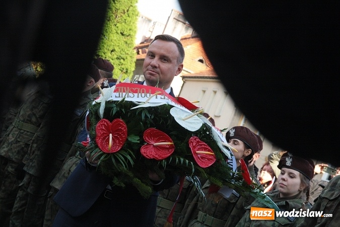 Zdjęcie w galerii na portalu naszwodzislaw.com: Prezydent Andrzej Duda odwiedził Wodzisław Śląski. FOTORELACJA  wiadomości z regionu