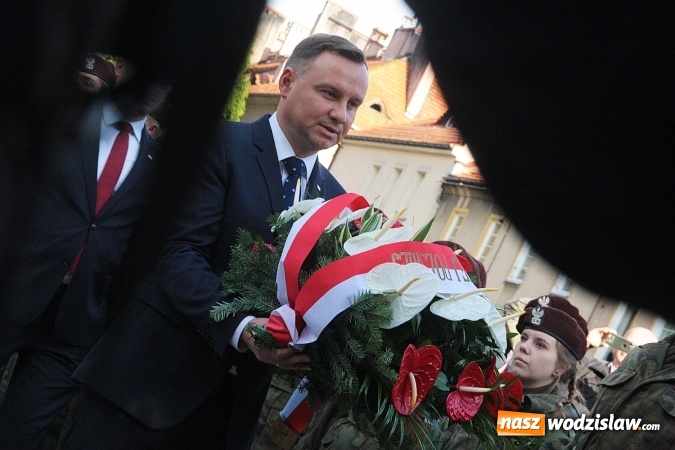 Zdjęcie w galerii na portalu naszwodzislaw.com: Prezydent Andrzej Duda odwiedził Wodzisław Śląski. FOTORELACJA  wiadomości z regionu