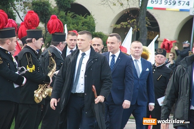 Zdjęcie w galerii na portalu naszwodzislaw.com: Prezydent Andrzej Duda odwiedził Wodzisław Śląski. FOTORELACJA  wiadomości z regionu