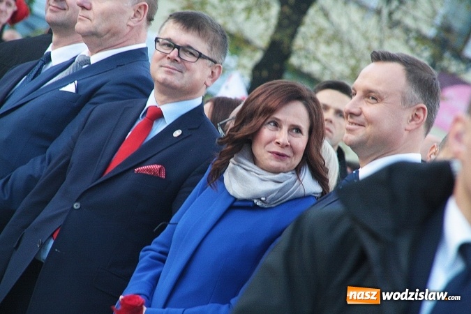 Zdjęcie w galerii na portalu naszwodzislaw.com: Prezydent Andrzej Duda odwiedził Wodzisław Śląski. FOTORELACJA  wiadomości z regionu